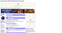Desktop Screenshot of interactivestuff.org